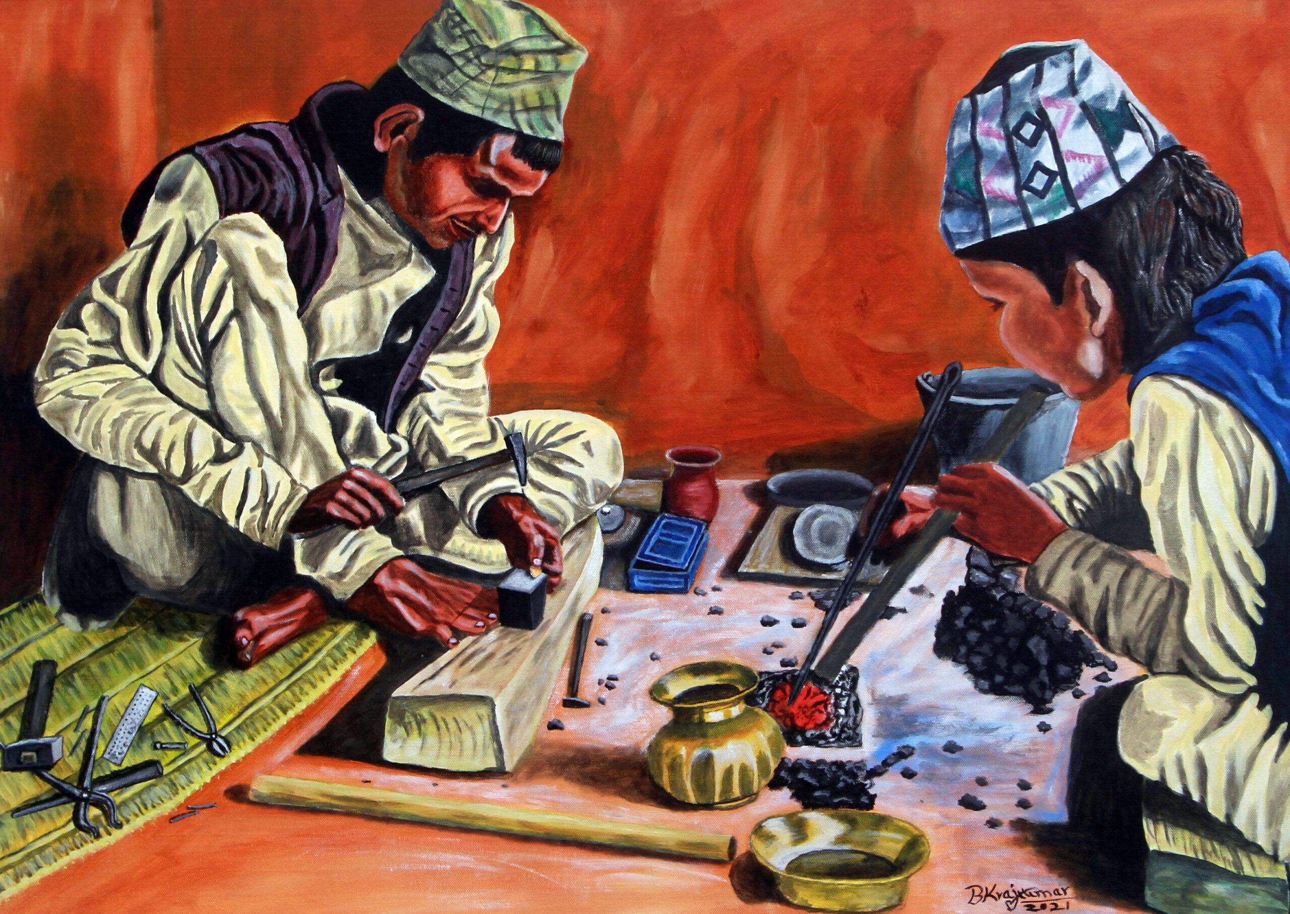 Traditional education of life to next generation